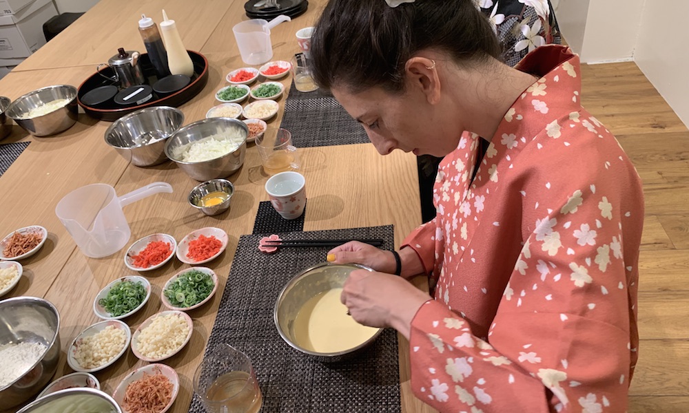 Okonomiyaki and Takoyaki